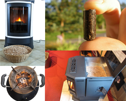 pellet burning for home use